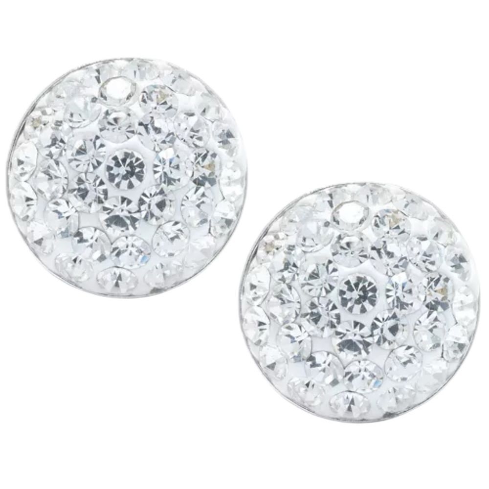 Giani Bernini
Crystal Pave Stud Earrings in Sterling Silver